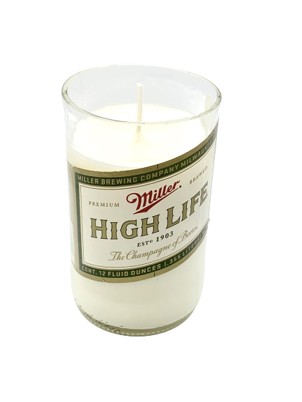 Miller High Life Candle