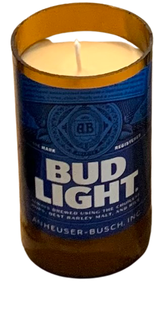 Bud Light Candle